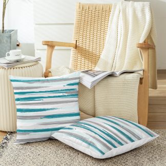 Artistic brushstroke pillowcase