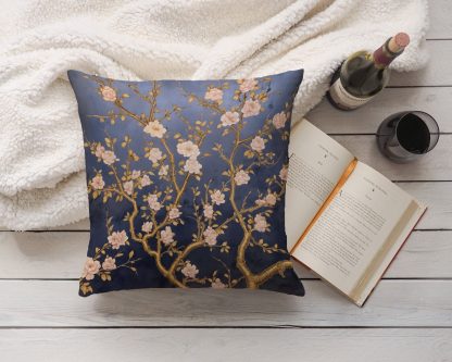 New Chinese style flower and bird pillow