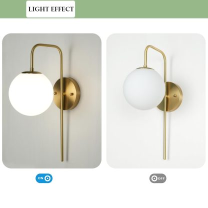 Nordic style art wall lamp - Image 7