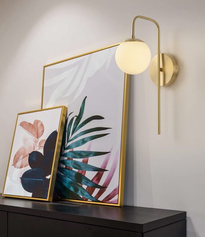 Nordic style art wall lamp - Image 4