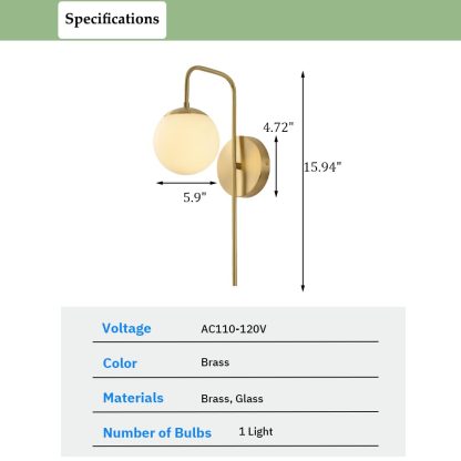 Nordic style art wall lamp - Image 3