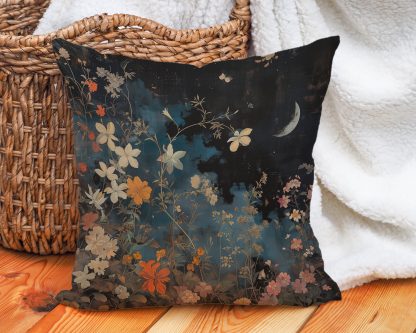 Moonlit night flower pillow - Image 5