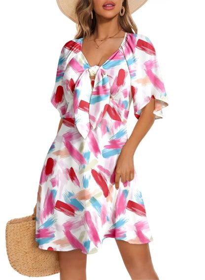 Light retro art dress - Image 2