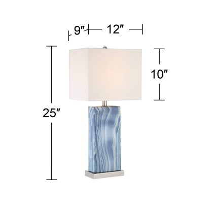 Modern simple imitation marble charging desk lamp - Image 6