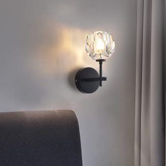 Crystal wall lamp