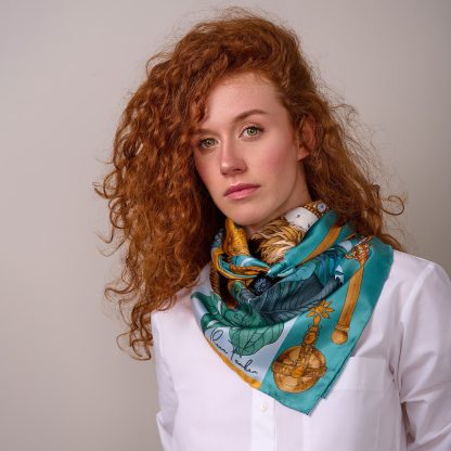 Jungle King Art Scarf