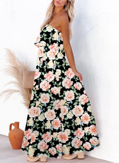Floral tube top dress - Image 5
