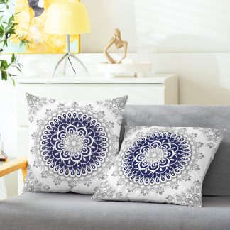 Mandala Flower Pillowcase