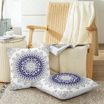 Mandala Flower Pillowcase - Image 3