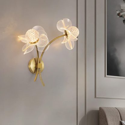 Flower shape wall lamp - Image 5