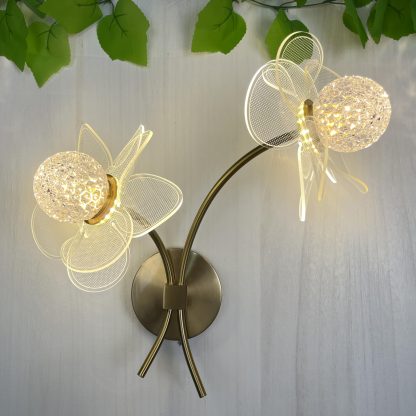 Flower shape wall lamp - Image 4