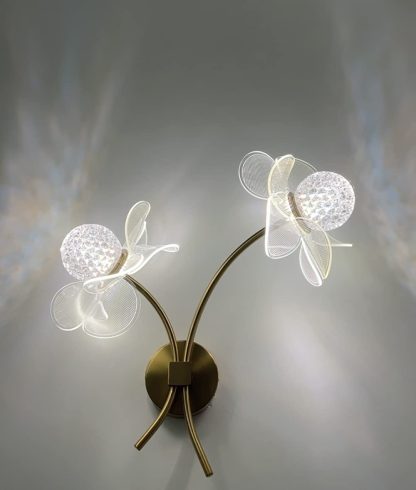 Flower shape wall lamp - Image 2