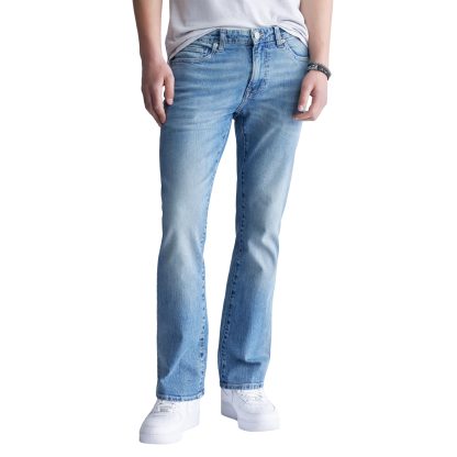 Classic Wash Bootcut Jeans