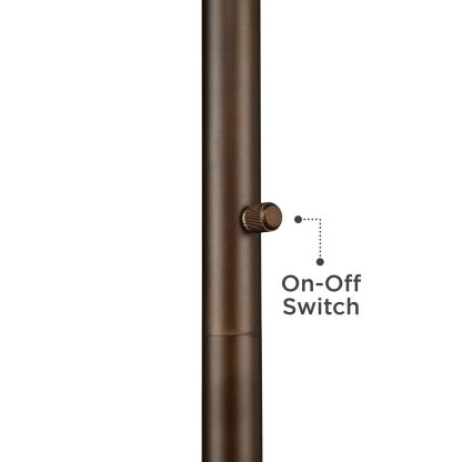 Industrial style glass cover floor lamp - Image 5