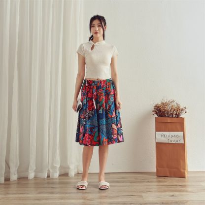 Art print skirt - Image 5