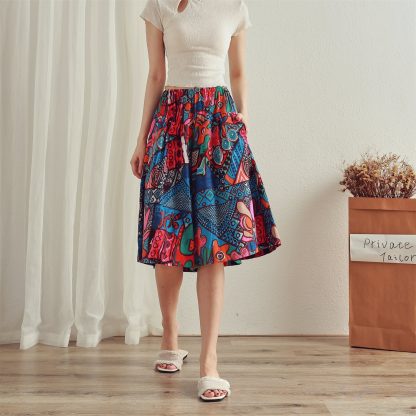 Art print skirt - Image 2