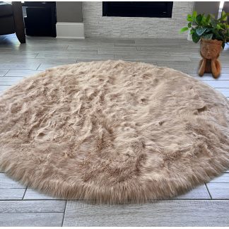 Aesthetic Space Faux Sheepskin Carpet