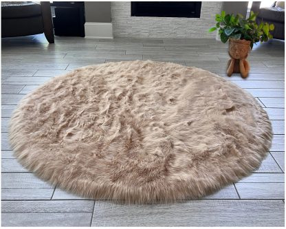Aesthetic Space Faux Sheepskin Carpet