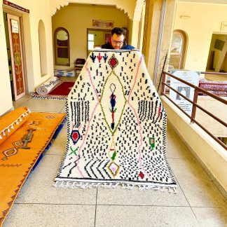 Unique and charming ethnic style handmade carpet