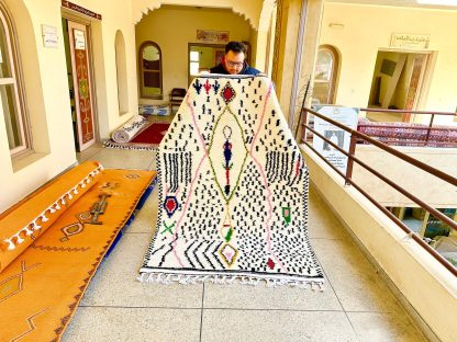 Unique and charming ethnic style handmade carpet
