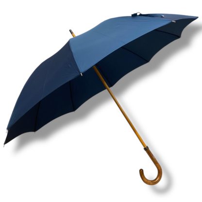 Vintage solid wood curved handle long handle umbrella - Image 4