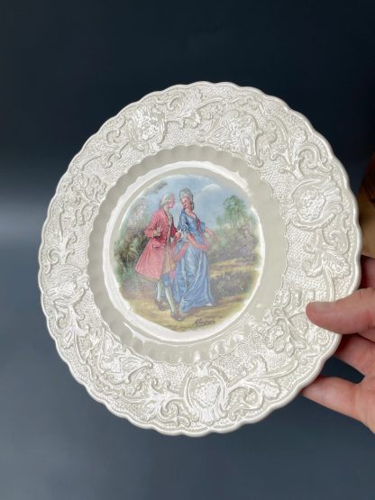 European classical figure porcelain plate - Image 6