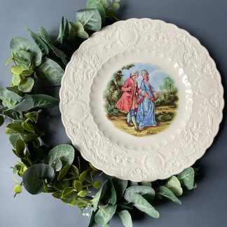 European classical figure porcelain plate