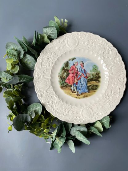 European classical figure porcelain plate