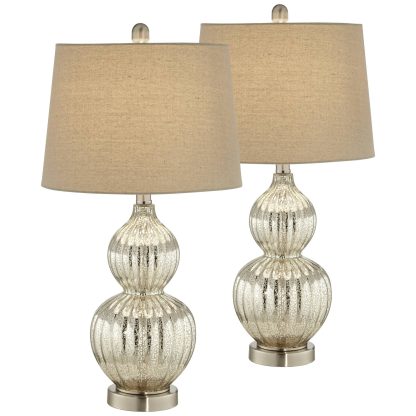 Retro glass gourd-shaped table lamp - Image 7