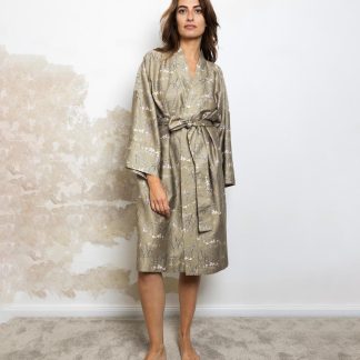 Vintage Jacquard Nightgown