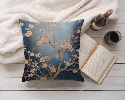 New Chinese style flower and bird pillow