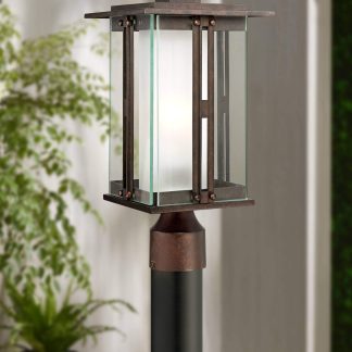 New Chinese style courtyard column lamp