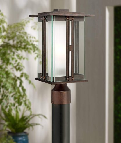 New Chinese style courtyard column lamp