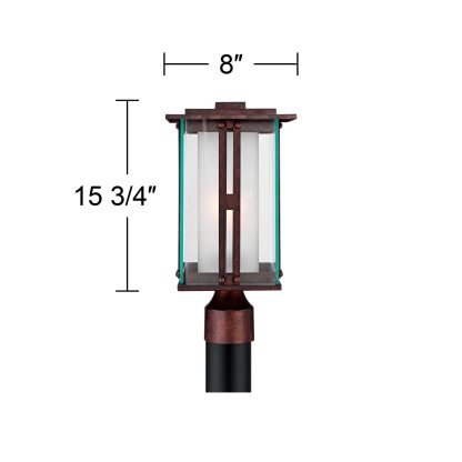 New Chinese style courtyard column lamp - Image 3