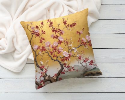 New Chinese style flower and bird pillow - Image 3