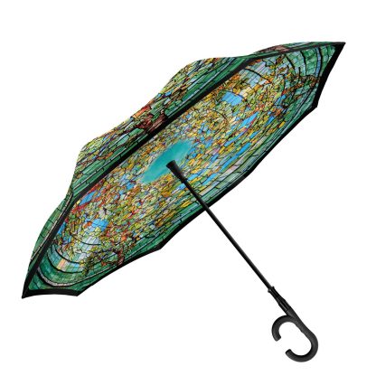 Church stained glass reverse umbrella - Image 4