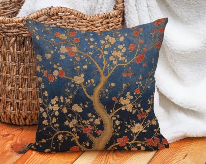 Chinese style flower pillow - Image 5
