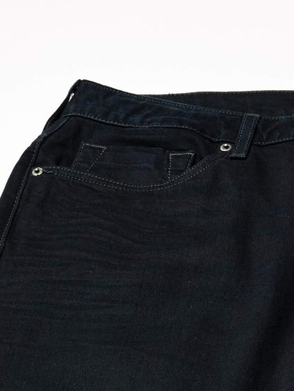 Dark grey washed straight jeans - Image 4