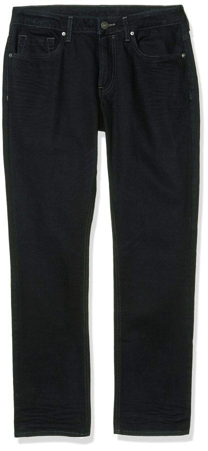 Dark grey washed straight jeans - Image 2