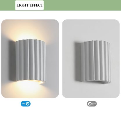 Simple Line LED Wall Light - Image 4