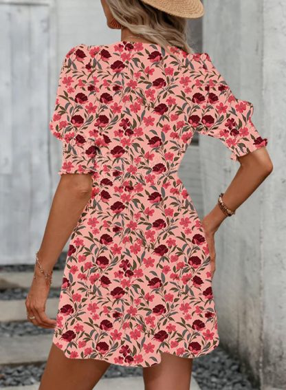 Romantic floral dress - Image 4