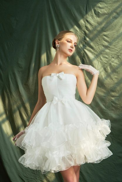 French elegant wedding dress - Image 6