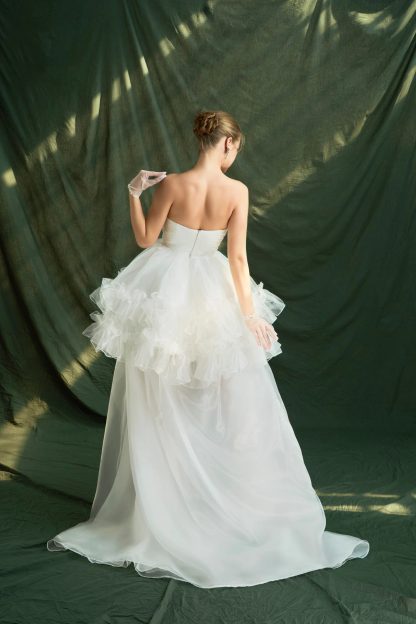 French elegant wedding dress - Image 3