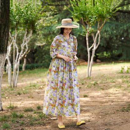 Gentle floral dress - Image 3