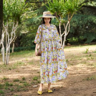 Gentle floral dress