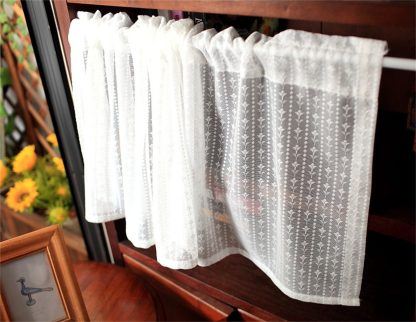 French lace short curtain - Image 4