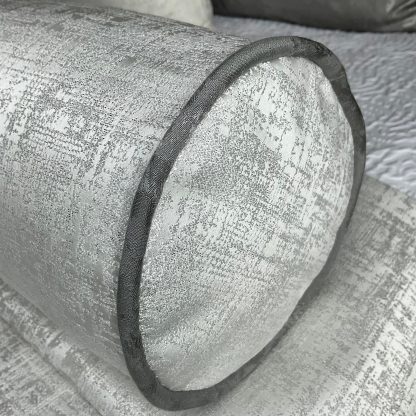 Simple modern wind bed with cylindrical pillow - Image 5