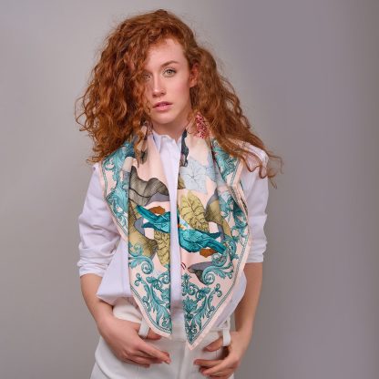 Rainforest Dream Silk Square Scarf - Image 3