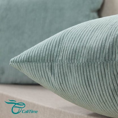 Light blue corduroy pillowcase - Image 6
