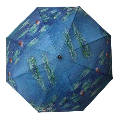 Monet Water Lilies Inverted Umbrella